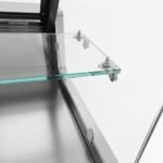 Coldline LDC48 48" Refrigerated Flat Straight Glass Meat Deli Case with Rear Storage - Image 7