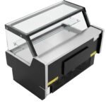 Coldline LDC48 48" Refrigerated Flat Straight Glass Meat Deli Case with Rear Storage - Image 6