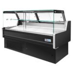 Coldline LDC72-RM 72" Flat Straight Glass Meat Deli Case for Remote Condensing - Image 2