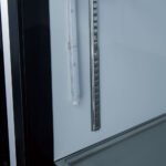 Coldline G48-B 48" Two Glass Door Merchandiser Refrigerator with LED Lighting - Black - Image 8