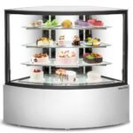 Marchia MBT-ST-C Corner Refrigerated Bakery Display Case - Image 2