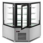 Marchia MBT-ST-C Corner Refrigerated Bakery Display Case - Image 6