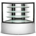 Marchia MBT-ST-C Corner Refrigerated Bakery Display Case - Image 4