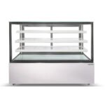 Marchia MBT72-ST 72" Straight Glass Refrigerated Bakery Display Case - Image 3