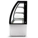 Marchia MBT48 48" Curved Glass Refrigerated Bakery Display Case, High Volume - Image 4