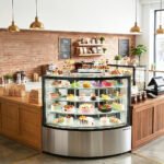 Marchia MBT-ST-C Corner Refrigerated Bakery Display Case - Image 3
