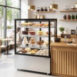 Marchia MBT36-ST 36" Straight Glass Refrigerated Bakery Display Case