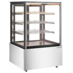 Marchia MH36-ST 36" High Straight Glass Heated Display Warming Case, Stainless Steel - Image 2