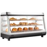 Marchia MHCC186 48" Heated Countertop Display, Front, Rear Doors - Image 2