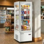 Marchia MVS500-W Vertical Standing Refrigerated Cake Display Case, White