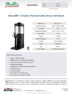 AIR1 PDF specification sheet