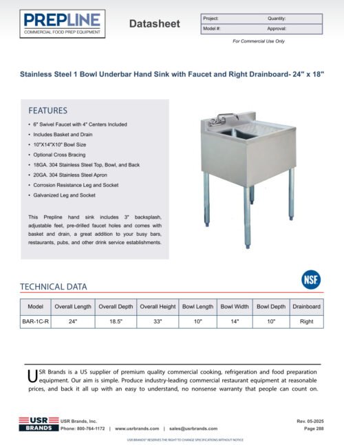 BAR-1C-R PDF specification sheet