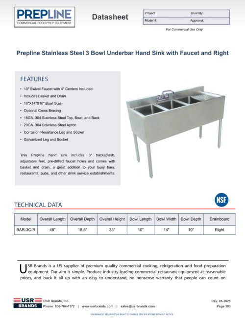 BAR-3C-R PDF specification sheet