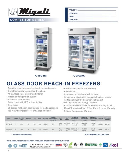 C-2FG PDF specification sheet