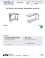 PWTG-3696 PDF specification sheet