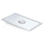 Prepline Full Size Stainless Steel Solid Steam Table Pan Cover