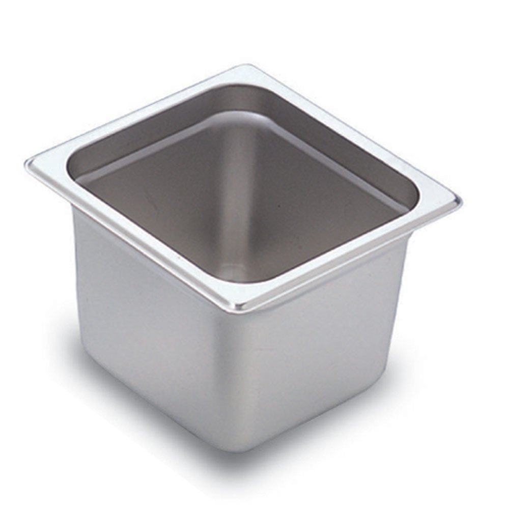 pfp-16-6.jpg Prepline 1/6 Size 6" Deep Stainless Steel Steam Table / Hotel Pan - Image 1