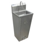 Prepline PHSP Hands Free Hand Sink with Pedestal Base