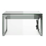 Prepline PSG-LT-27-S 27" Glass Sneeze Guard with LED Lighting for SP27, SMP27 - Image 2