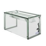 Prepline PSG-LT-27-S 27" Glass Sneeze Guard with LED Lighting for SP27, SMP27