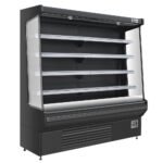 Coldline SOC-76-220-B 76" Black Refrigerated Air Curtain Merchandiser, 220V - Image 2