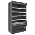 Coldline SOCD-51-B 51" Black Deep Refrigerated Air Curtain Merchandiser - Image 2