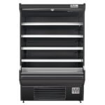 Coldline SOCD-61-B 60" Black Deep Refrigerated Air Curtain Merchandiser - Image 3