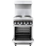 Standard Range SR-ER24-208 24" Electric Range with 4 Burners and Standard Oven - 208V, 3 Phase - Image 4