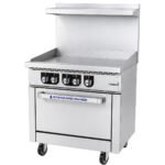 Standard Range SR-ER36-36EG-208 36" Electric Range with 36" Griddle Top - 208V, 3 Phase - Image 2