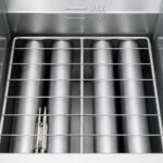 Standard Range SR-F4-LP 50 lb. Liquid Propane Stainless Steel Floor Fryer - 120,000 BTU - Image 6