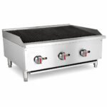 Prepline ENGC-36-N/L 36" Gas Countertop Radiant Charbroiler - 90,000 BTU