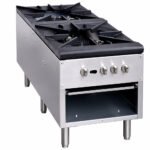 Prepline ENDSPR-N Double Burner Commercial Gas Stock Pot Range