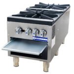 Standard Range SR-SP2 Double 18" Burner Commercial Gas Stock Pot Range - 160,000 BTU - Image 2