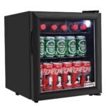 Unity U-CR1 17" Black Countertop Display Refrigerated Merchandiser - 1.8 cu ft. - Image 2