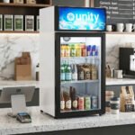 Unity U-CR2 16" Countertop Swing Door Merchandising Refrigerator