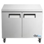 Coldline UC-36F 36" Undercounter Work Top Freezer - 9 Cu. Ft. - Image 2