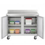 Coldline UC-48F-BS 48" Worktop Freezer with Backsplash - Image 4