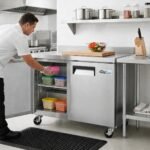 Coldline UC-48R-BS 48" Worktop Refrigerator with Backsplash