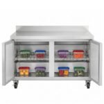 Coldline UC-60F-BS 60" Worktop Freezer with Backsplash - Image 4