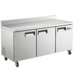Coldline UC-72R-BS 72" Worktop Refrigerator with Backsplash - Image 2