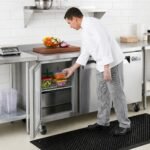 Coldline UC-72R-BS 72" Worktop Refrigerator with Backsplash