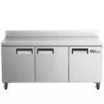 Coldline UC-72R-BS 72" Worktop Refrigerator with Backsplash - Image 3