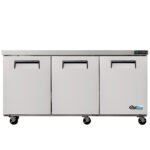 Coldline UCN-72R 72" Narrow Depth Undercounter Worktop Refrigerator - Image 3