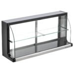 Marchia USTAR-T36 33" Dry Curved Glass Bakery Display Case, Non Refrigerated - Image 2