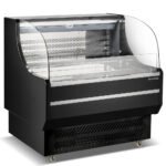 Marchia USTAR36 36" Black Low Profile Open Air Cooler Grab and Go - Image 3