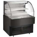 Marchia USTAR36G 36" Black Low Profile Open Air Cooler Grab and Go - Image 2