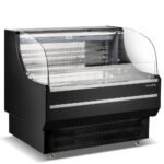 Marchia USTAR48 48" Black Low Profile Open Air Cooler Grab and Go - Image 3