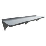 Prepline PWS-1472 14"72" Stainless Steel Wall-Mount Shelf