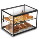 Marchia SA65 22" Dry Straight Glass Countertop Bakery Display Case, Rear Access - Image 2