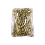 ROFSON Bamboo Knot Pick 4.75" ( 6 Bags of 100 ) 600 Counts - Image 3